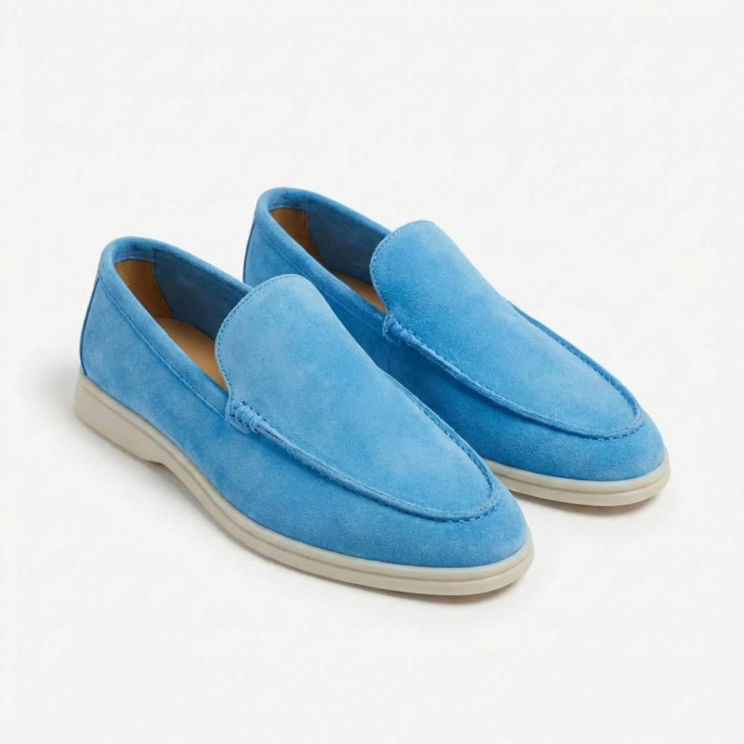 Mocasines sin Cordones y Suela en Contraste