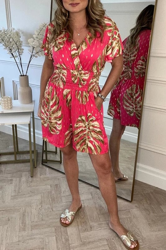 Mono de Primavera con Estampado Floral