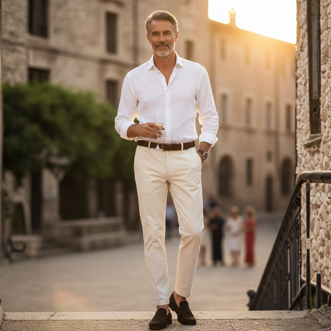 Pantalones de Vestir Hombre