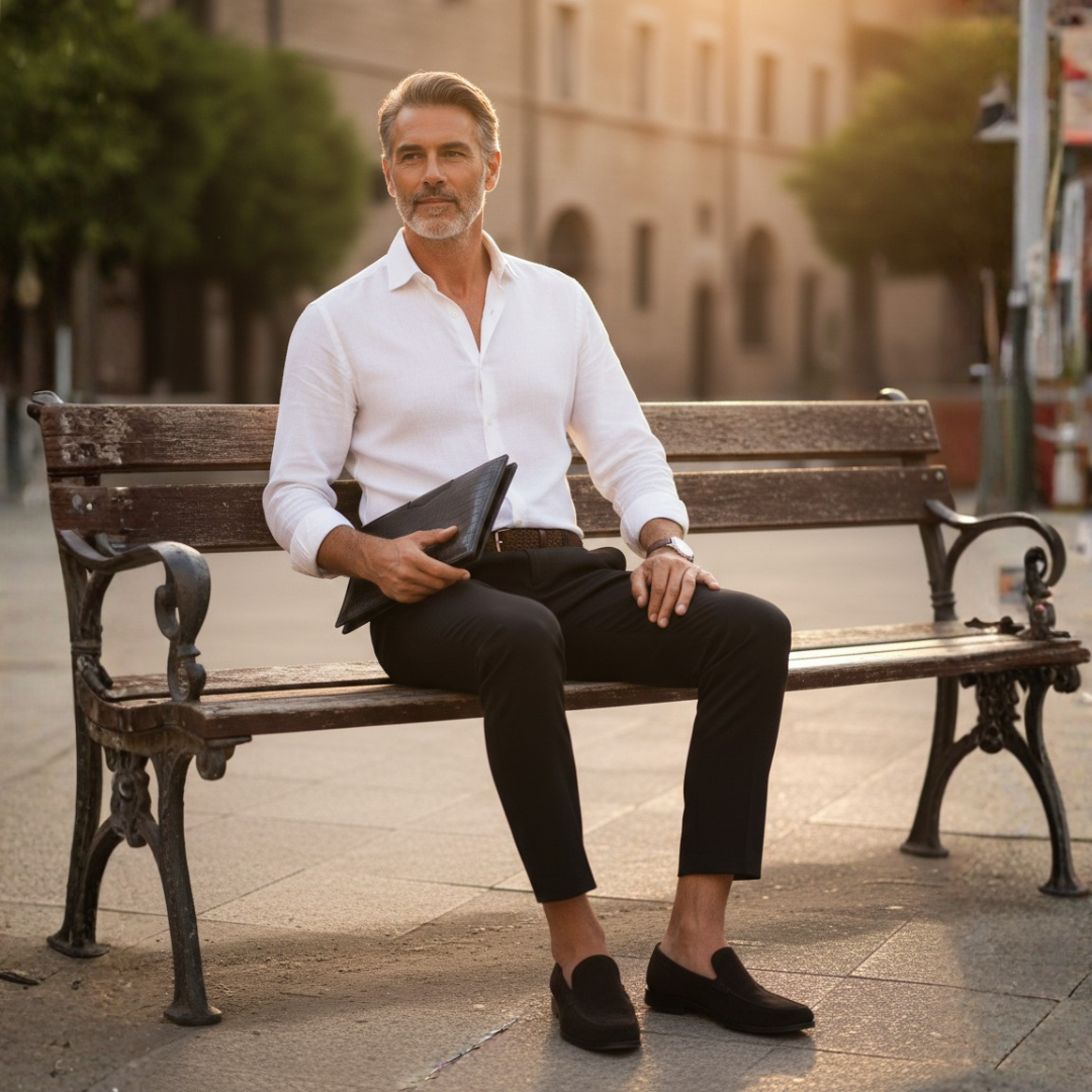 Pantalones de Vestir Hombre
