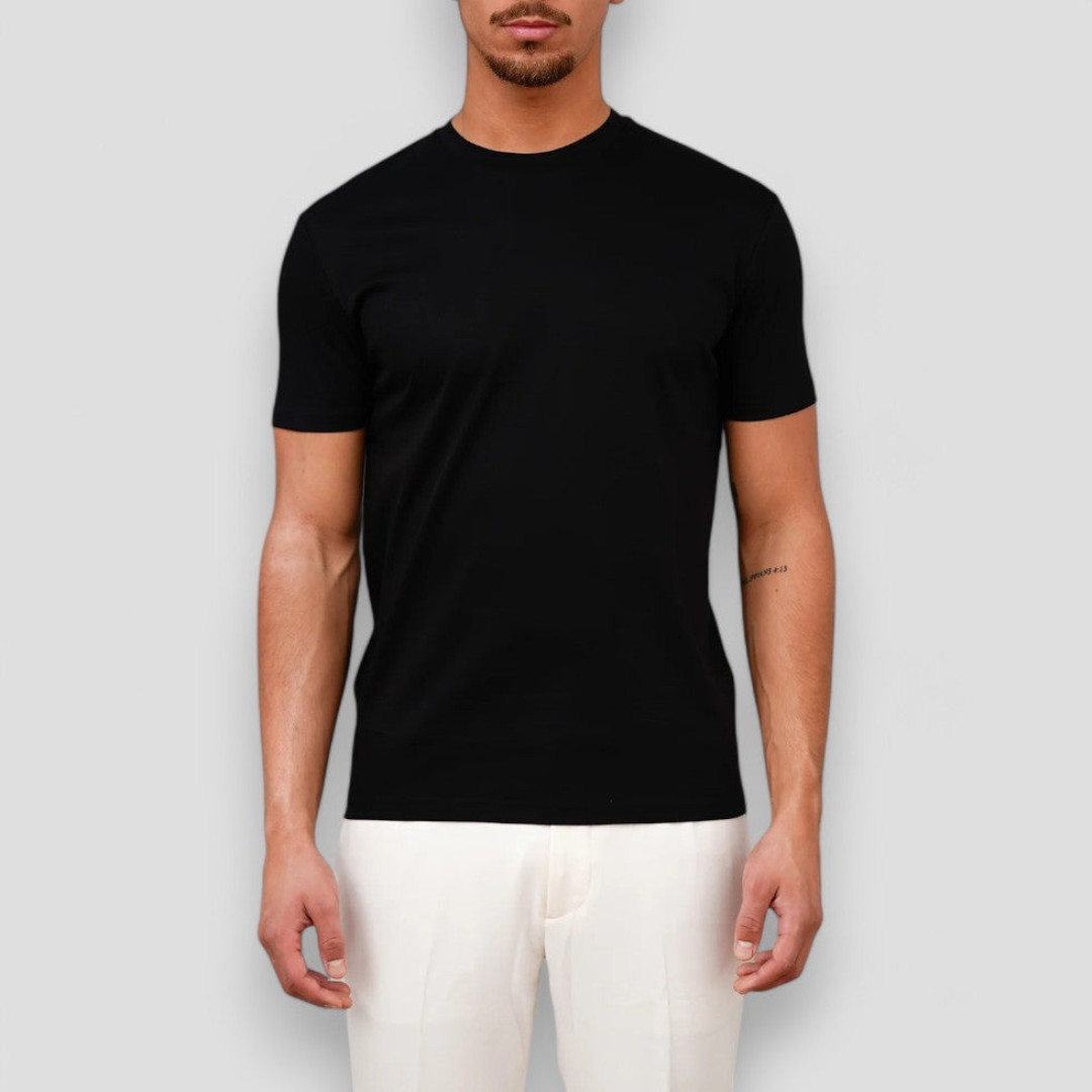Camiseta Básica con Corte Ajustado