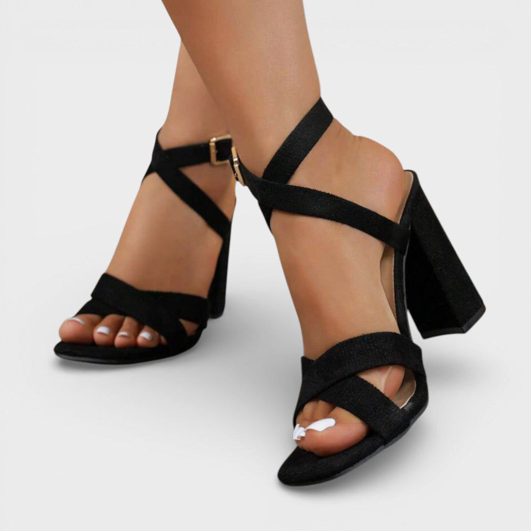 Sandalias Elegantes de Tacón Alto