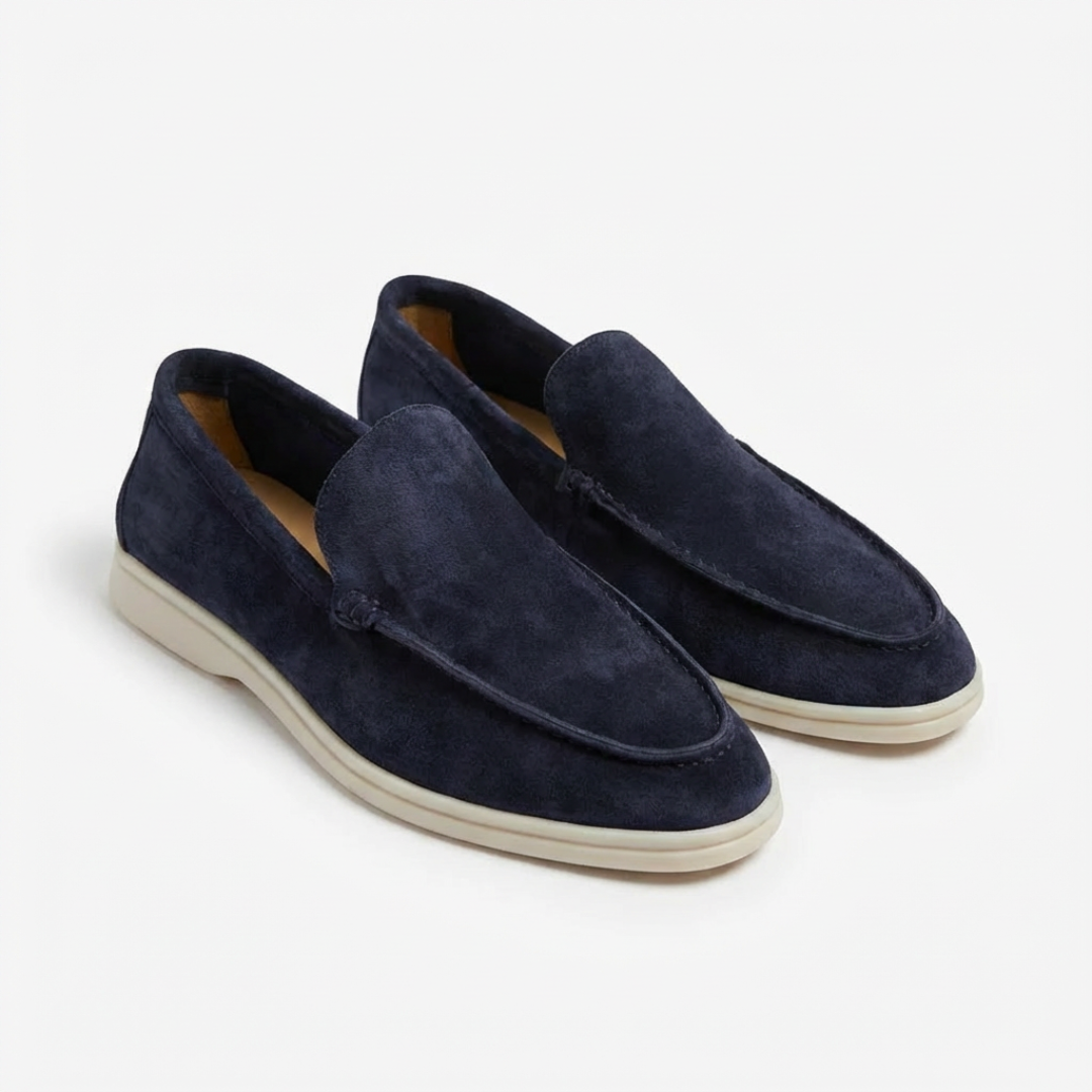 Mocasines sin Cordones y Suela en Contraste