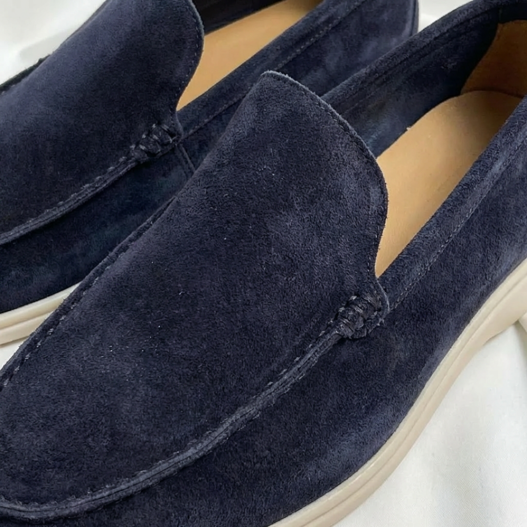 Mocasines sin Cordones y Suela en Contraste