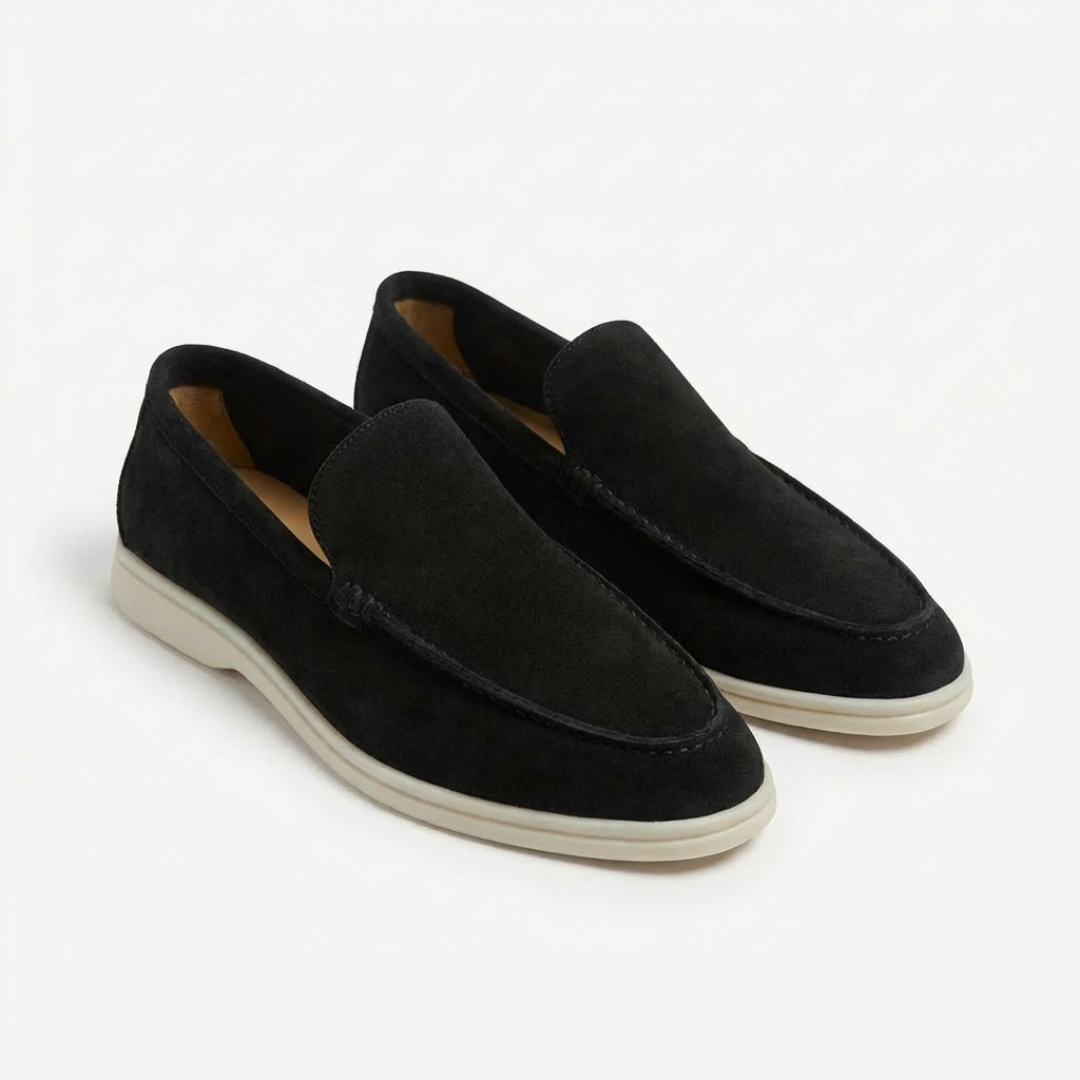 Mocasines sin Cordones y Suela en Contraste