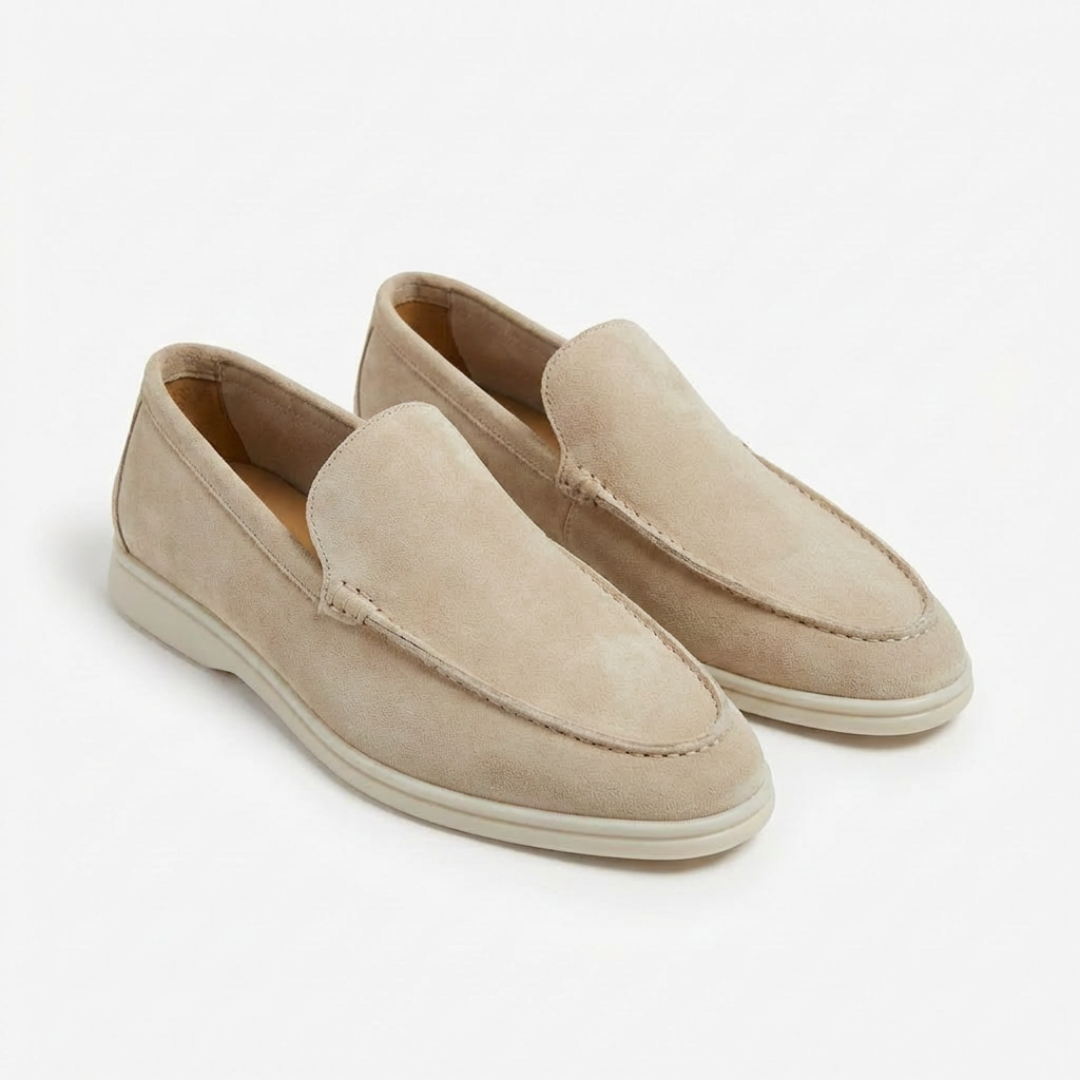 Mocasines sin Cordones y Suela en Contraste