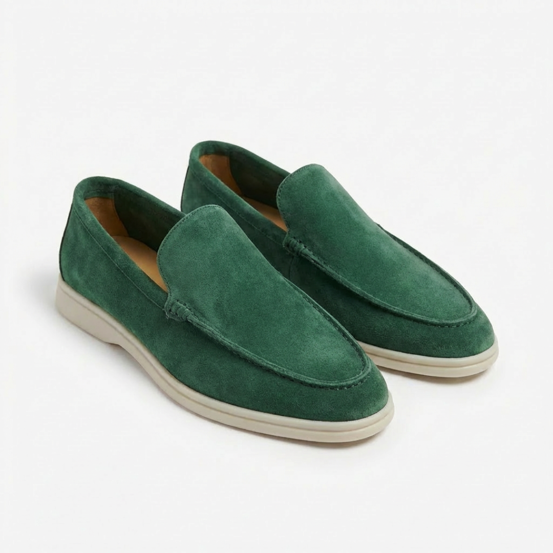Mocasines sin Cordones y Suela en Contraste