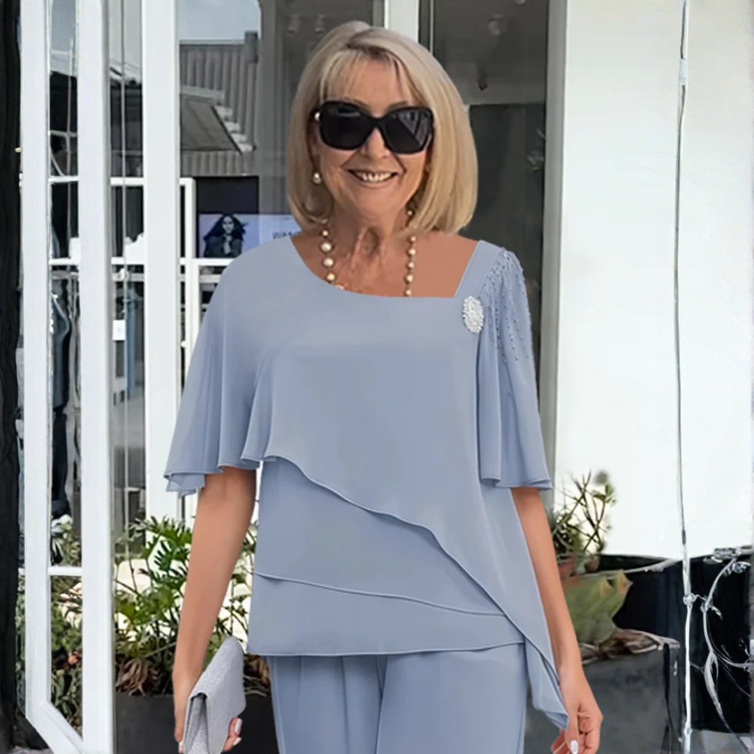 Conjunto Femenino Elegante de Verano