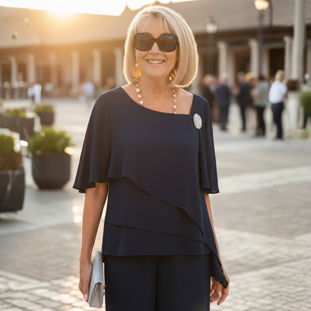 Conjunto Femenino Elegante de Verano