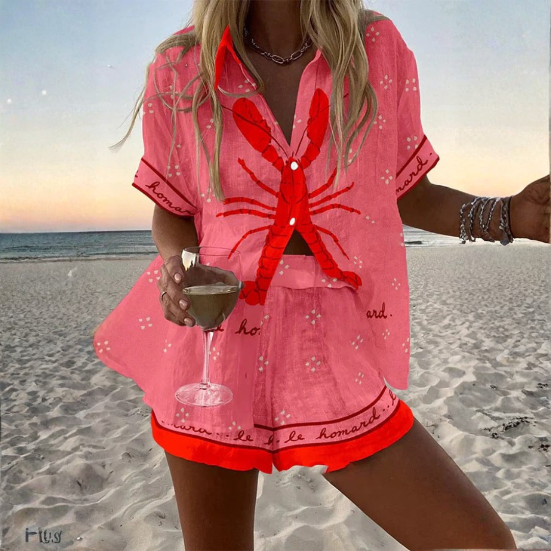 Conjunto de Playa Corto de Verano