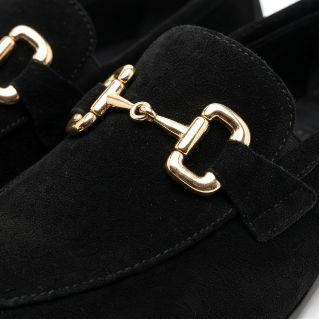 Mocasines Hombre sin Cordones con Hebilla Metálica