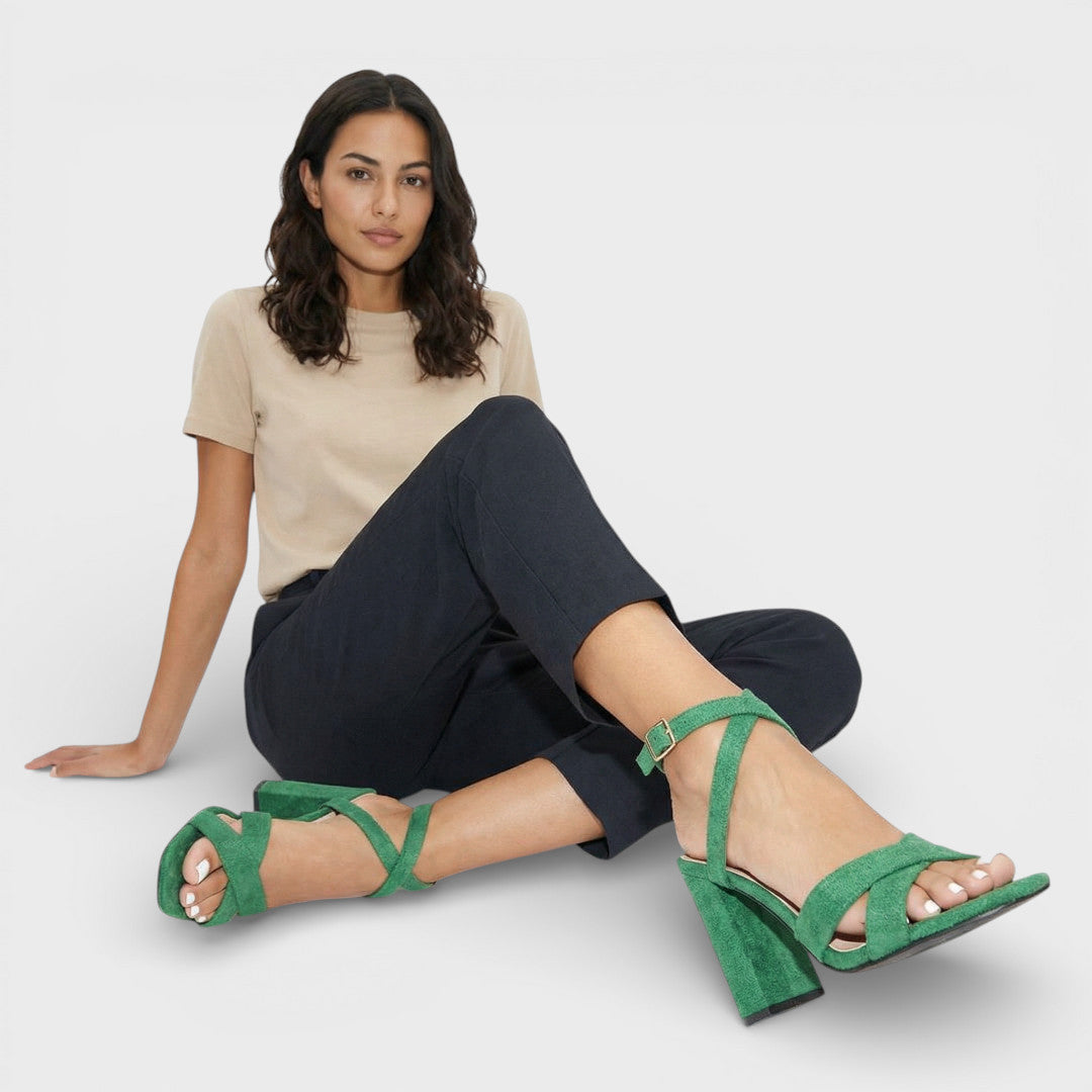 Sandalias Elegantes de Tacón Alto