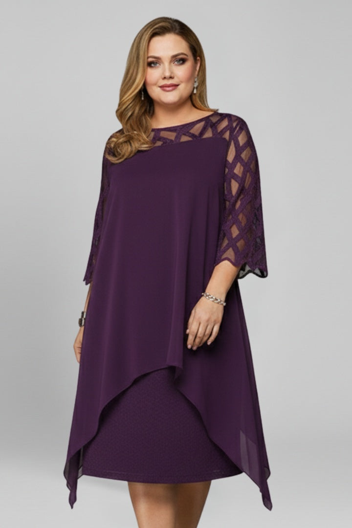 Vestido Midi Asimétrico