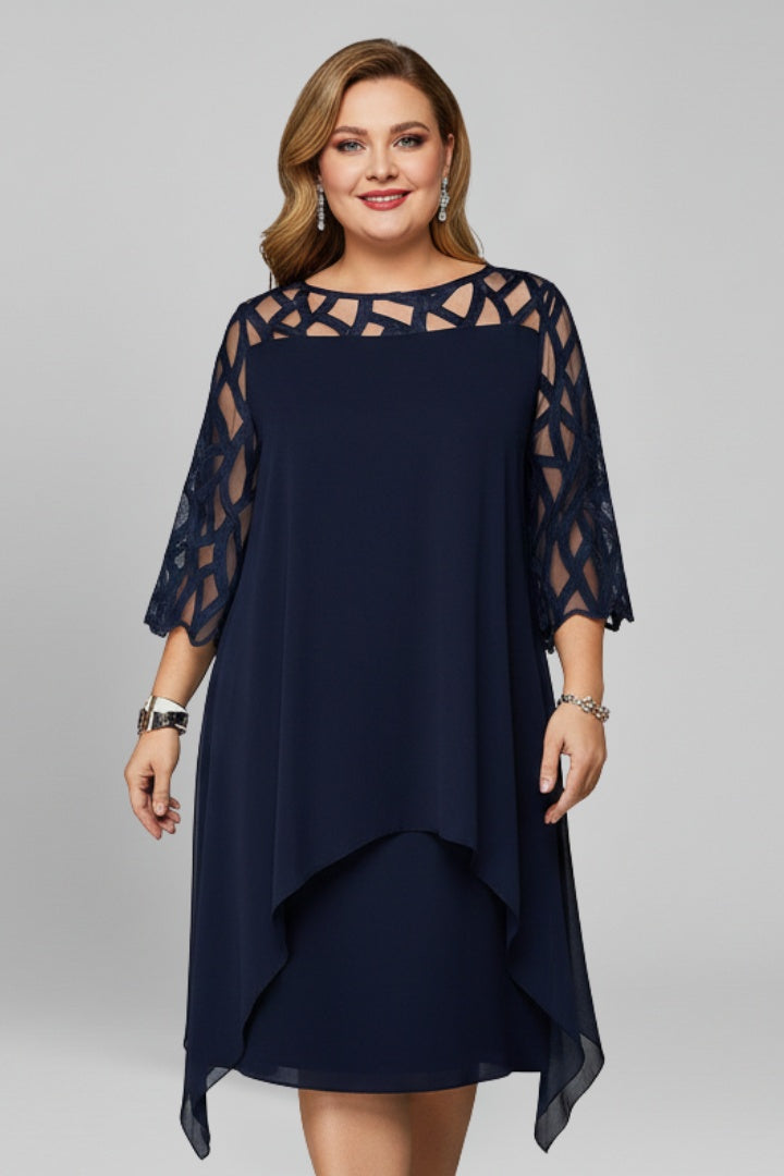 Vestido Midi Asimétrico