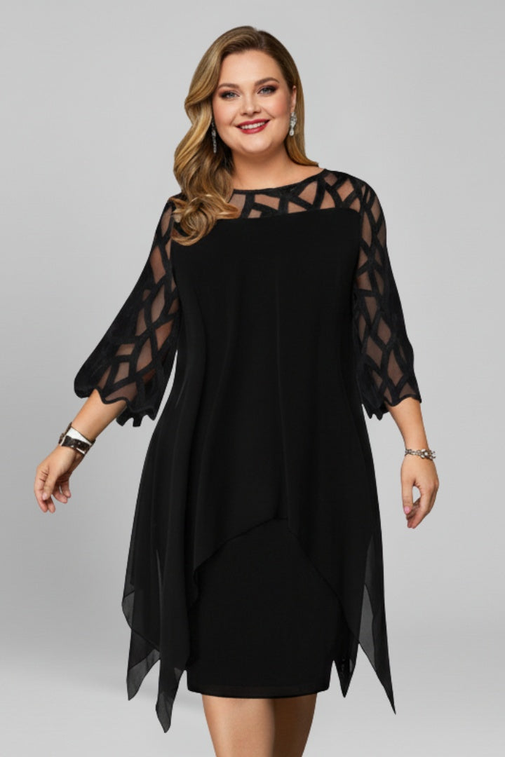Vestido Midi Asimétrico