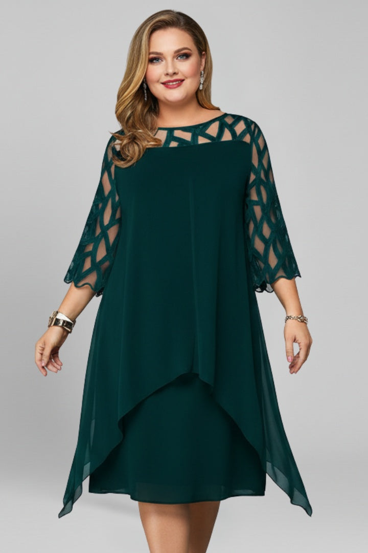 Vestido Midi Asimétrico